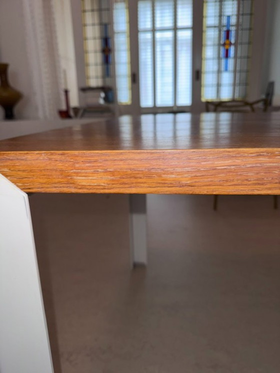 Leolux Kaia Dining Table Solid Oak Top – Metal, Wood (photo 6 of 6)