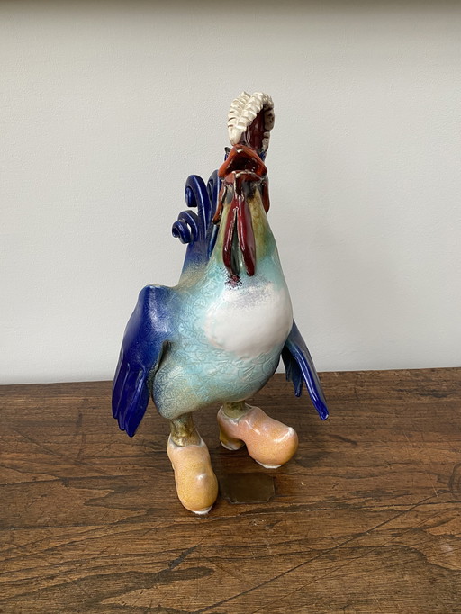 Coq sur sabots