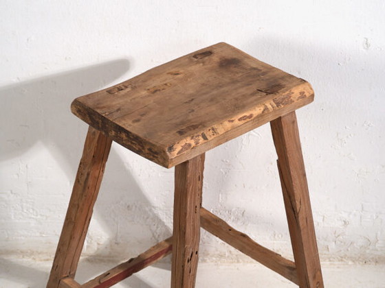 Antiker hoher Hocker (ca. 1900) #6 – Barhocker (photo 12 of 40)