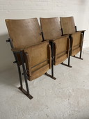 Theater chairs cinema chairs vintage Artdeco antique