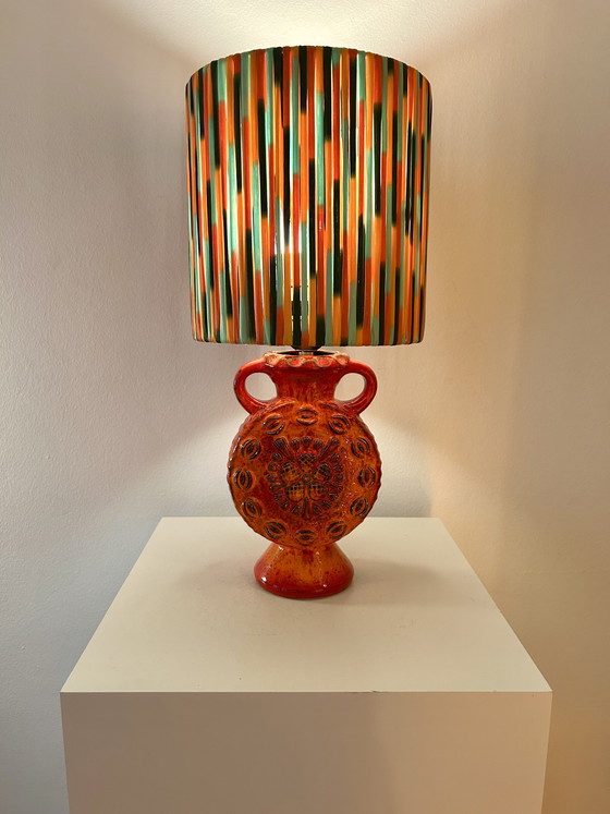 Image 1 of Lámpara de mesa estilo Pop Art - apta para uso exterior - reciclada - inalámbrica