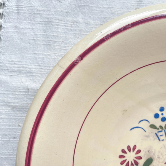 Vintage Deep Dish LUNEVILLE 'Aurore' Model, Made in France – Crockery (photo 6 of 8)