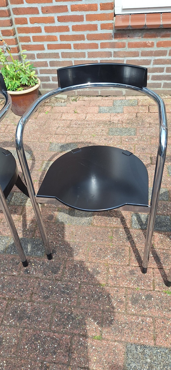 Image 1 of 4 pezzi sedie da pranzo Zanotta fauna