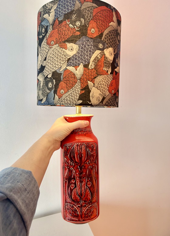 Image 1 of Table lamp from the 1960s, vase Bay - Bodo Mans