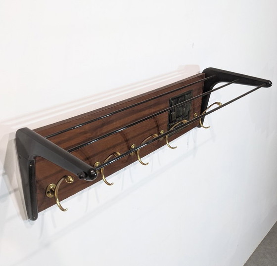 Image 1 of Vintage coat rack from the 1950s. 