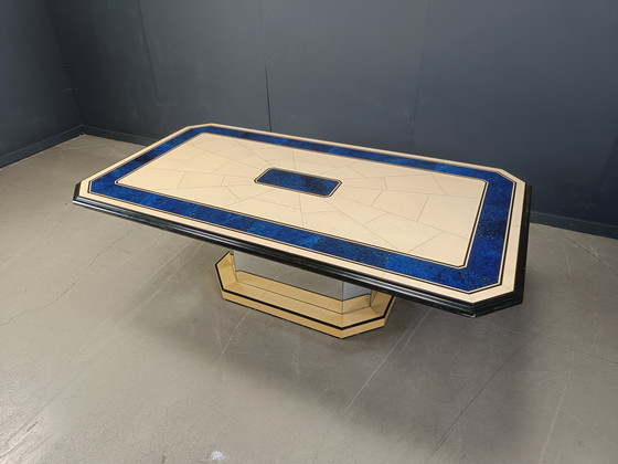 Image 1 of Tavolo da pranzo laccato vintage, anni &#39;70