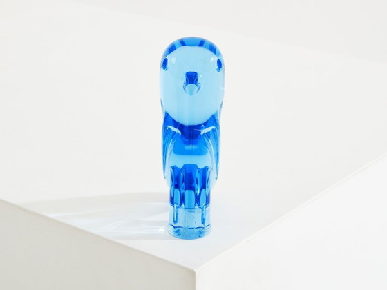 Image 1 of Jaime Hayon per Baccarat Faunacrystopolis uccello in cristallo azzurro 2020