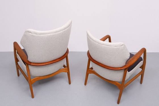 Image 1 of Arnold Madsen y Henry Schubell, par de sillones orejeros Bovenkamp Holanda 1960