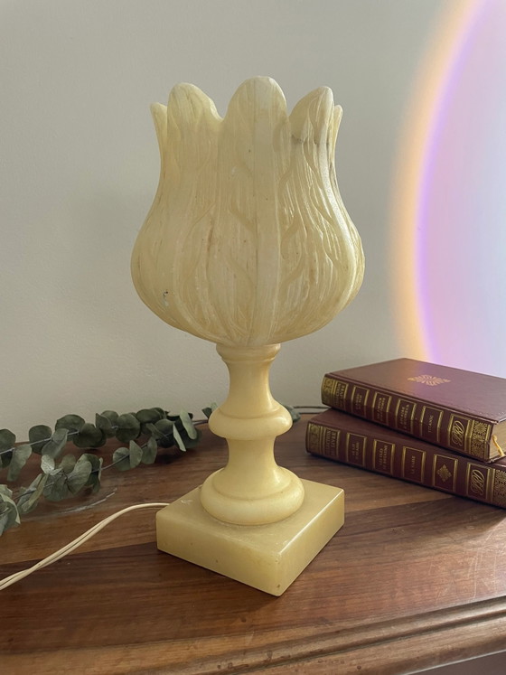 Albasten Tulp Lamp – Leeslamp (photo 2 of 5)
