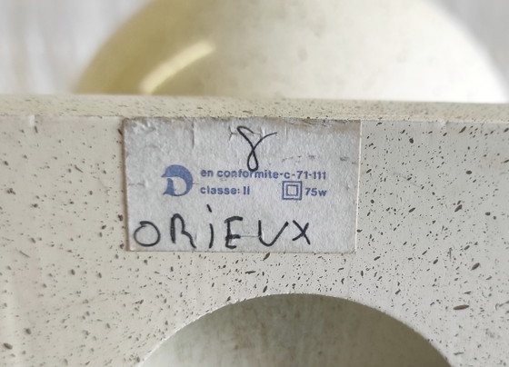 Image 1 of Designer lamp base by Le Dauphin - mid-20th century