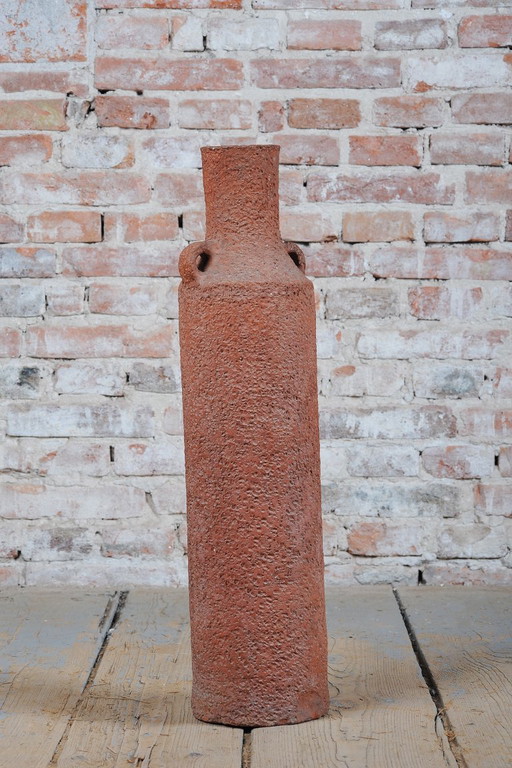 Original Mid-Century Vase, Ceramic, Well-Preserved Condition, Czech, 1940s – vazen (photo 2 of 10)