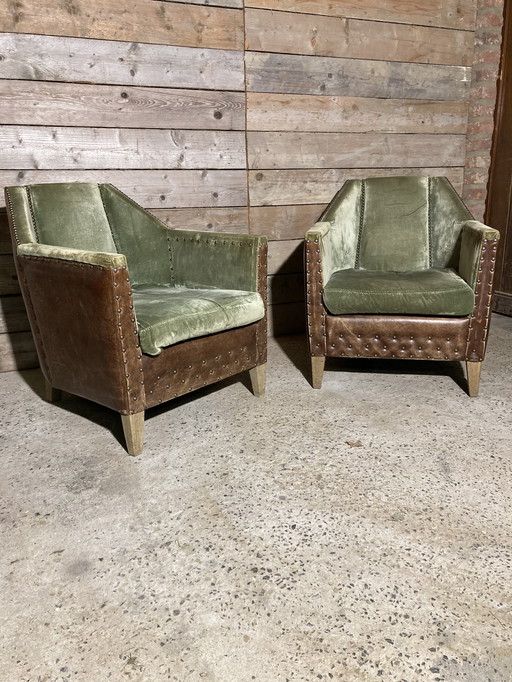 Poltrona art déco francese 1930