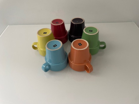 Image 1 of PT design mugs multicolour – set of 6