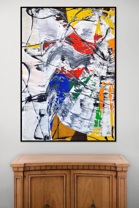 Jürgen Angeler - Tubo multicolore 3D – Dipinti e disegni, Canvas, Abstract (photo 18 of 20)