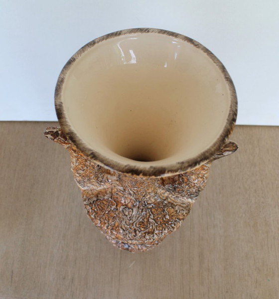 Image 1 of Fat Lava vase Ilkra model 1028 amforavase from the sixties