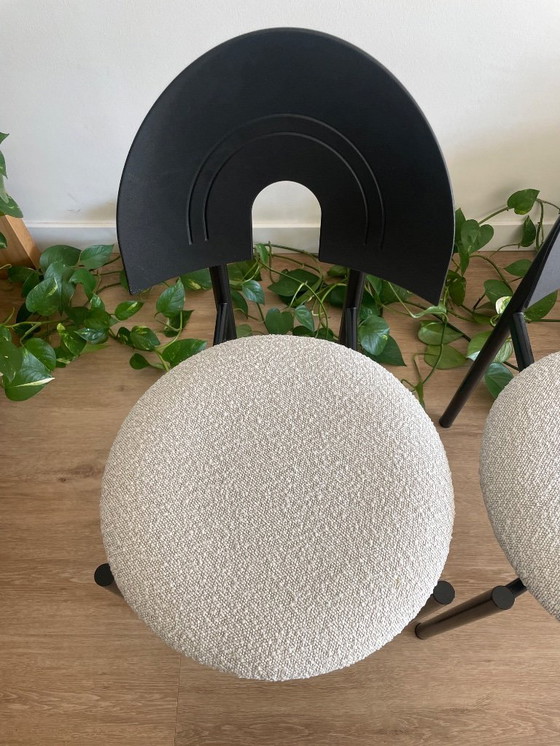 Image 1 of 2x Postmoderne Esszimmerstühle