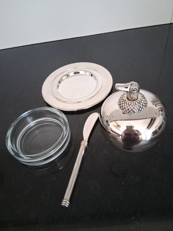 Image 1 of Burriera Hunters' Hill con placcatura in argento pesante