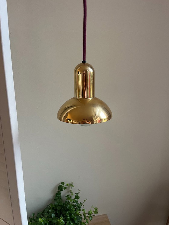 Image 1 of Vintage LYFA messing hanger 4784 set van 2 - Deens design hanger