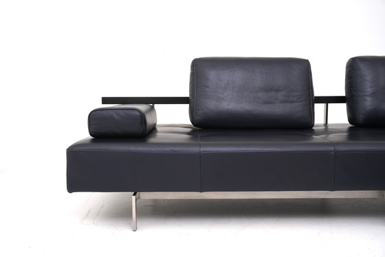 Image 1 of Divano angolare Rolf Benz Dono Couch Divano angolare Divano angolare in pelle Dono blu