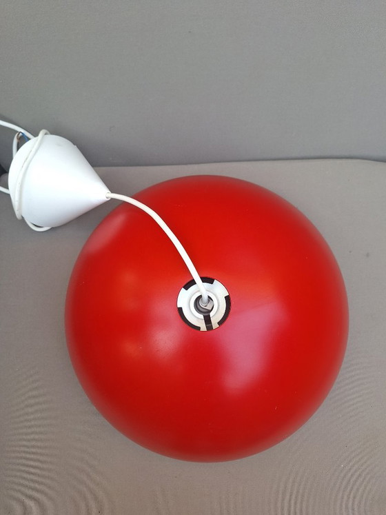 Ikea Brasa Vintage Red Dome Lamp – Pendant lamps, Metal (photo 5 of 8)