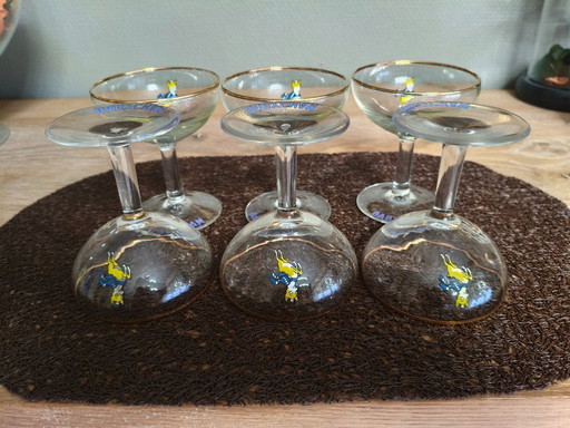 6 tazze Babysham autentiche in perfette condizioni