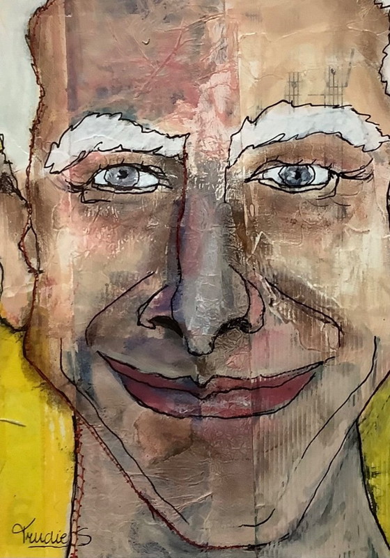 Image 1 of Trudie Snijders "Man with white eyebrows"