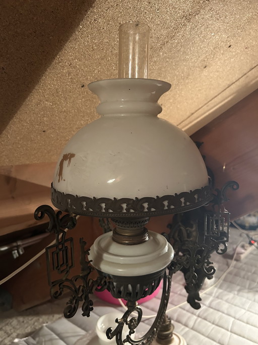 Lampe à huile pour baguette