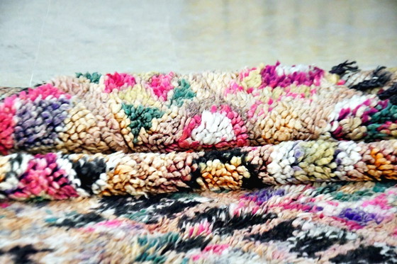 Image 1 of Vintage Zemmour Marokkaans Vloerkleed - 315 x 207 cm | Roze & Beige