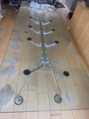 Techno Nomas table by Norman Foster 180-100-73 (dxwxh)