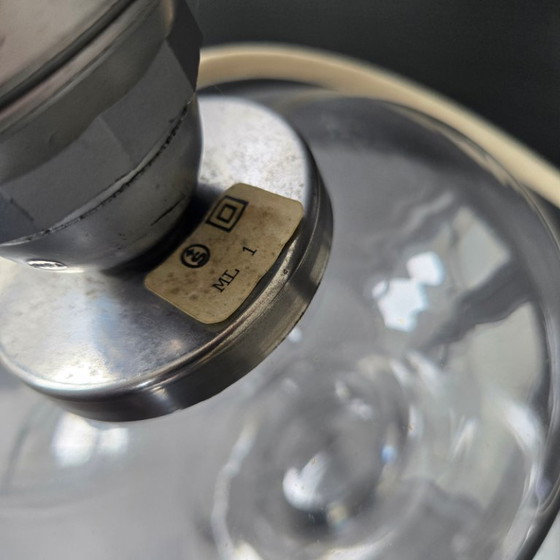 Image 1 of Vintage 1960s ML1 Series Lamp by Ingo Maurer for Design M 60s in Glass 1960s