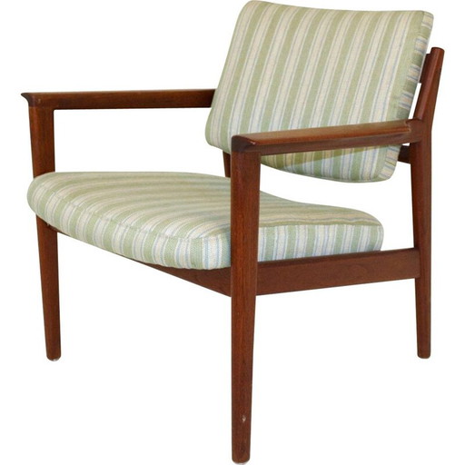 Poltrona vintage scandinava in teak, Svezia, 1960