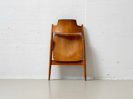 Image 1 of 2 sillas plegables SE 119 de Egon Eiermann para Wilde + Spieth