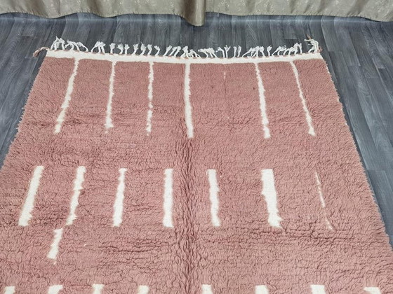 Image 1 of Handgemaakt Marokkaans Berberkleed, traditionele stijl, afmeting 2/3 m