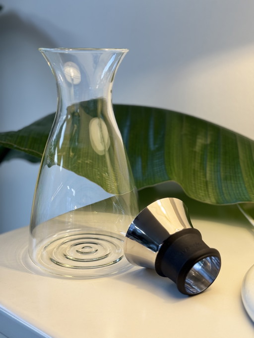 Carafe en verre sans goutte Eva Solo - design danois élégant et fonctionnel