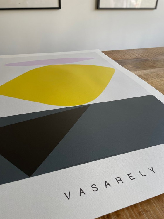 Image 1 of Victor Vasarely (1906-1997), Souzon, 1950, Copyright by SABAM, Belgio, 1999, ED P. D'Harville, Stampato in Italia