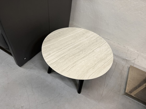 Image 1 of Leolux Rolan Coffee Table Set Ceramic Strata Argentum