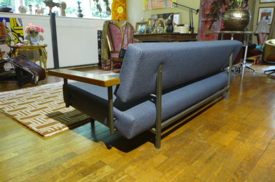Canapé-lit de style Mid-Century par Rob Parry pour Gelderland Vintage – Canapés 3 places, Textile, Metal (photo 4 of 9)