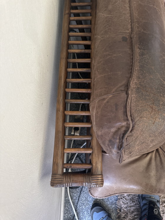 Montis Original Bankstel Met Tafel Rotan/Leer – Banken, Leather, Rattan (photo 4 of 5)