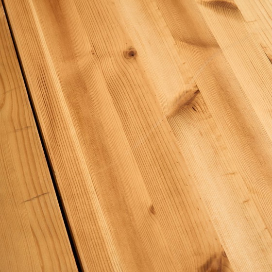 Image 1 of MK11071 Set da pranzo in pino di Rainer Daumiller per Hirtshals Savvaerk, set di 7 persone