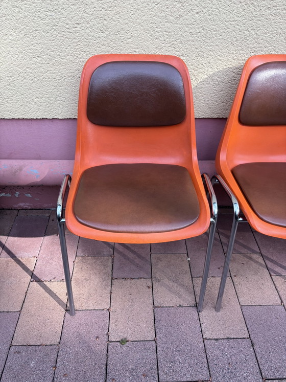 Image 1 of 6 stoelen Helmut Starke Europa jaren 70