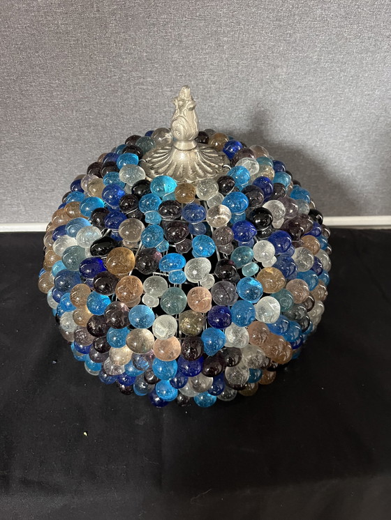 Image 1 of Murano Glass Ceiling Light, Vintage Design From The '80s.