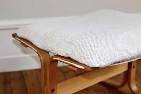 Image 1 of Paire de Fauteuils Lounge Scandinaves Vintage et Ottoman Relling Modèle Siesta 1960