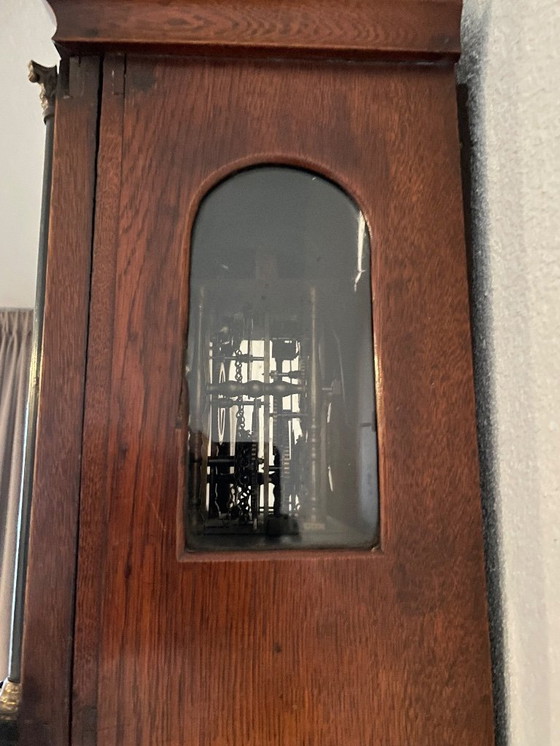 Image 1 of Antique Frisian grandfather clock circa 1850
