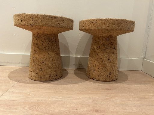 2x Vitra Cork Family Cork Side Table – bijzettafels (photo 2 of 6)