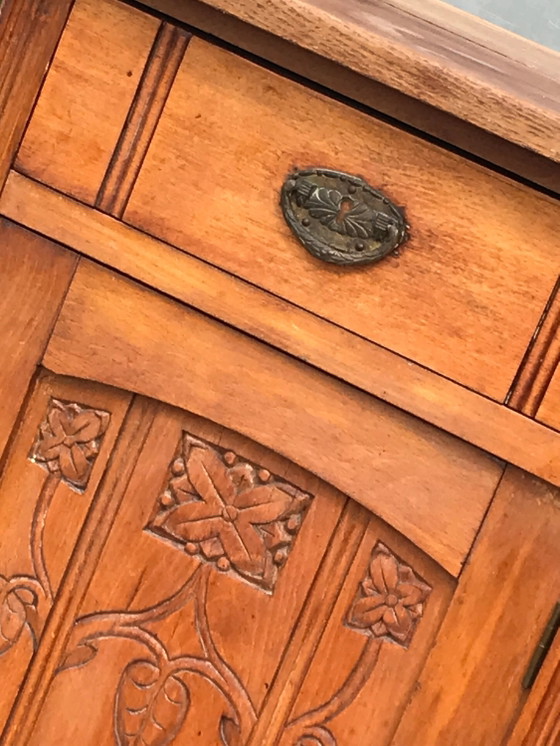 Comodino rustico antico in legno di pino – Comodini (photo 3 of 7)