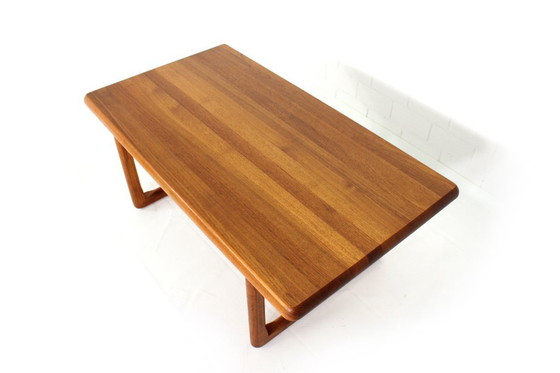 Image 1 of as new! TSM TARM Stole & Møbelfabrik Danish Mid - Century entirely solid Teak Coffee Table / Vintage Coffee Table