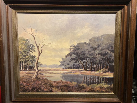 Image 1 of 2 cuadros de paisajes holandeses.