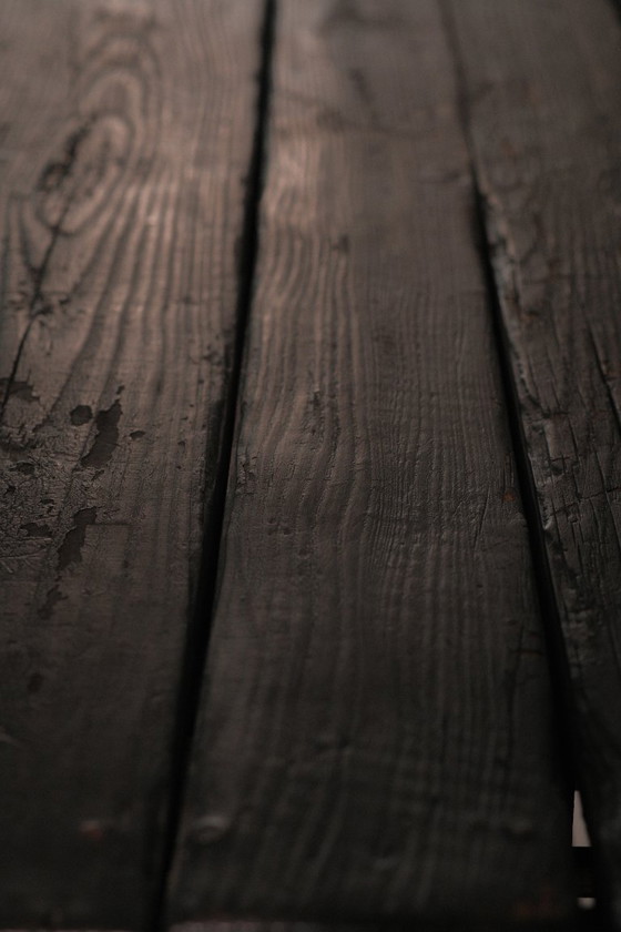 Image 1 of Konsolentisch in Shou Sugi Ban-Ausführung