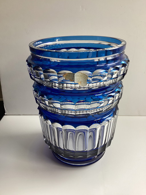 Art Deco vase Val Saint Lambert