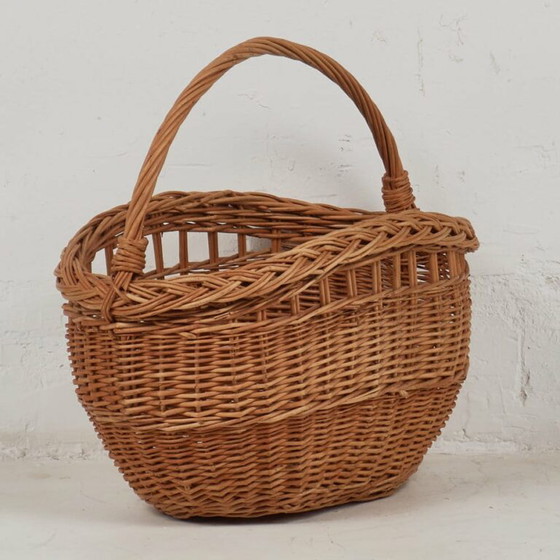 Antique decorative wicker basket (c.1930) #2 – Decorative Objects (photo 7 of 9)